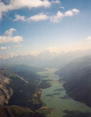 Vers lac Reschensee (Est)